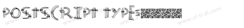 postscript type3字体转换